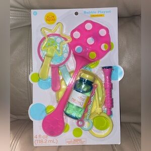 Sun Squad Bubble Playset with Pink and Yellow Toys NWT Summer Outdoor Fun Wet